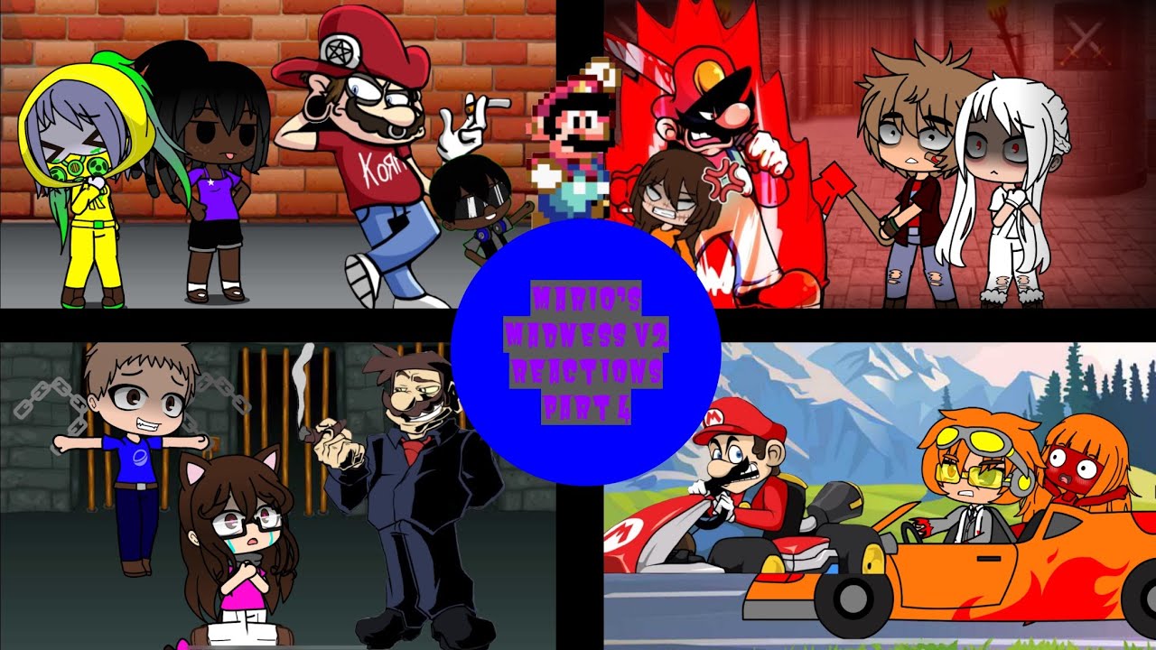 Main 10 reacts to Mario’s Madness v2 Part 4