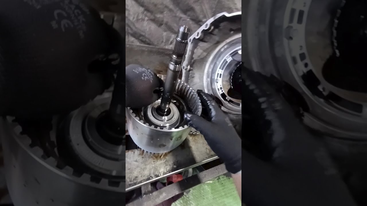 Видео 2 по капитальному ремонту трансмиссии 8L90.