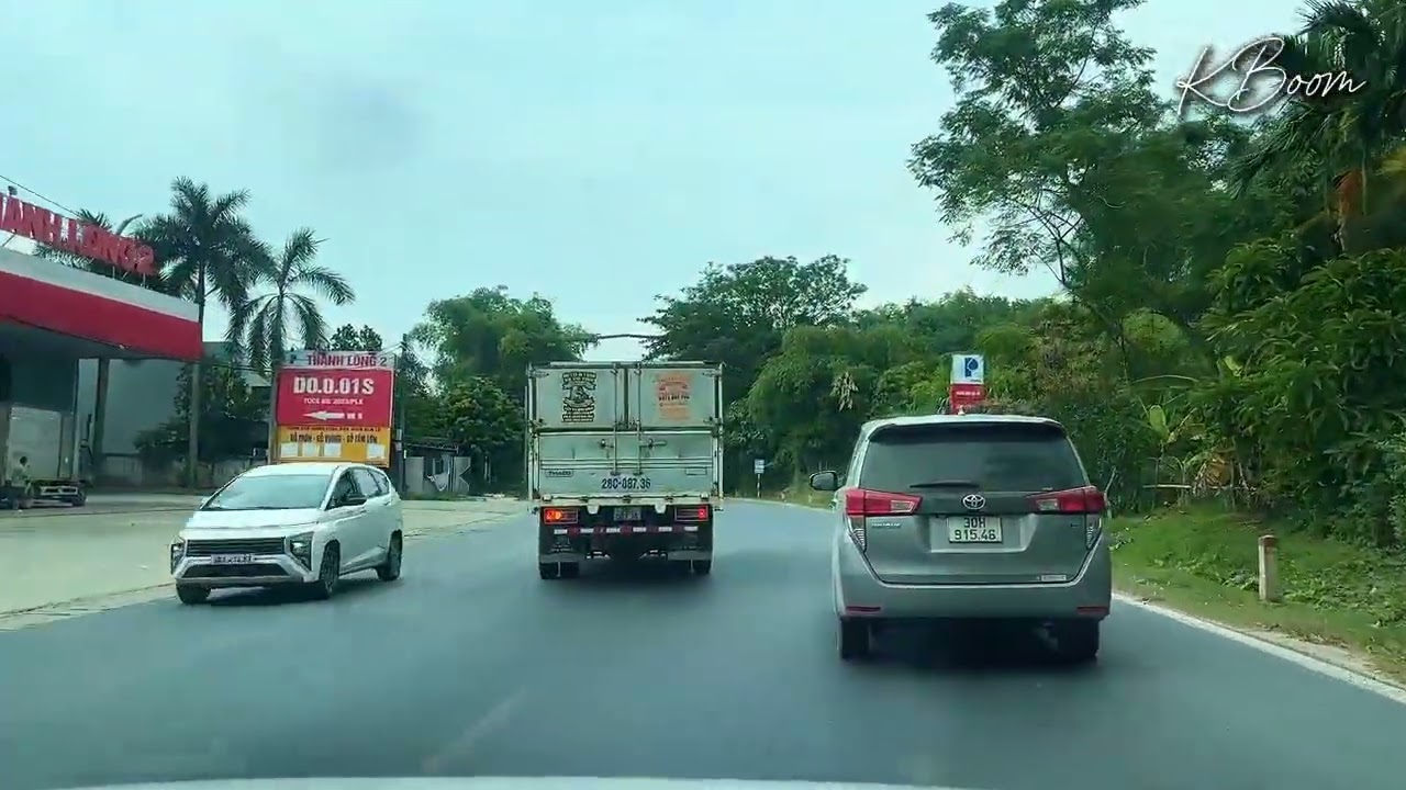Relaxing drive on the route from Hoa Binh to Hanoi | Summer 2025
