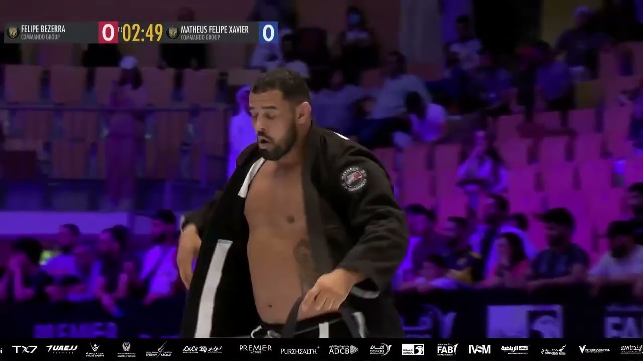 FELIPE BEZERRA vs MATHEUS FELIPE XAVIER  -   ABU DHABI GRAND SLAM   MASTERS