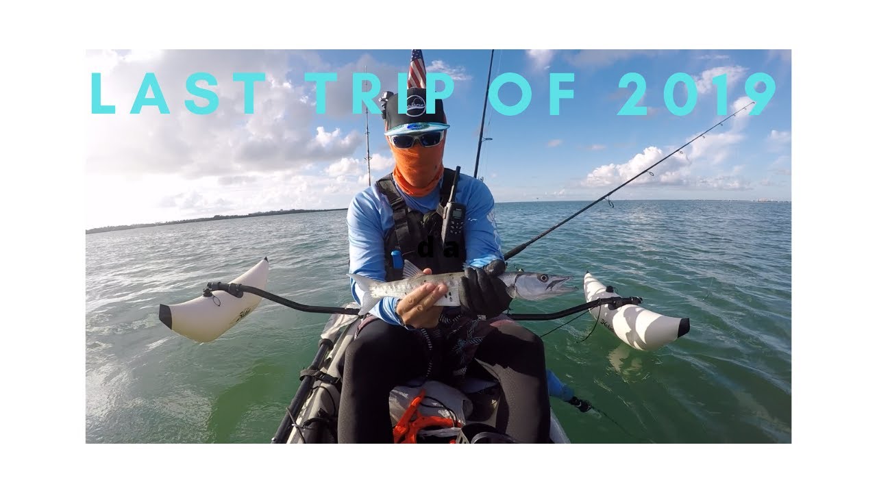 Last Fishing Trip of 2019 Biscayne Bay on the Hobie Revolution 13