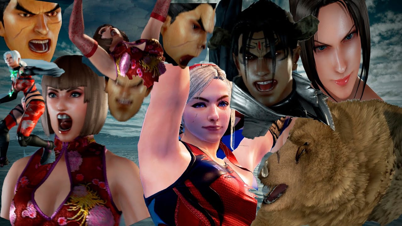 Tekken 7 Swap Intro, Win pose mode. Nina, Anna, Lidia, Leroy, Kuma, Kazyua,D.Jin.