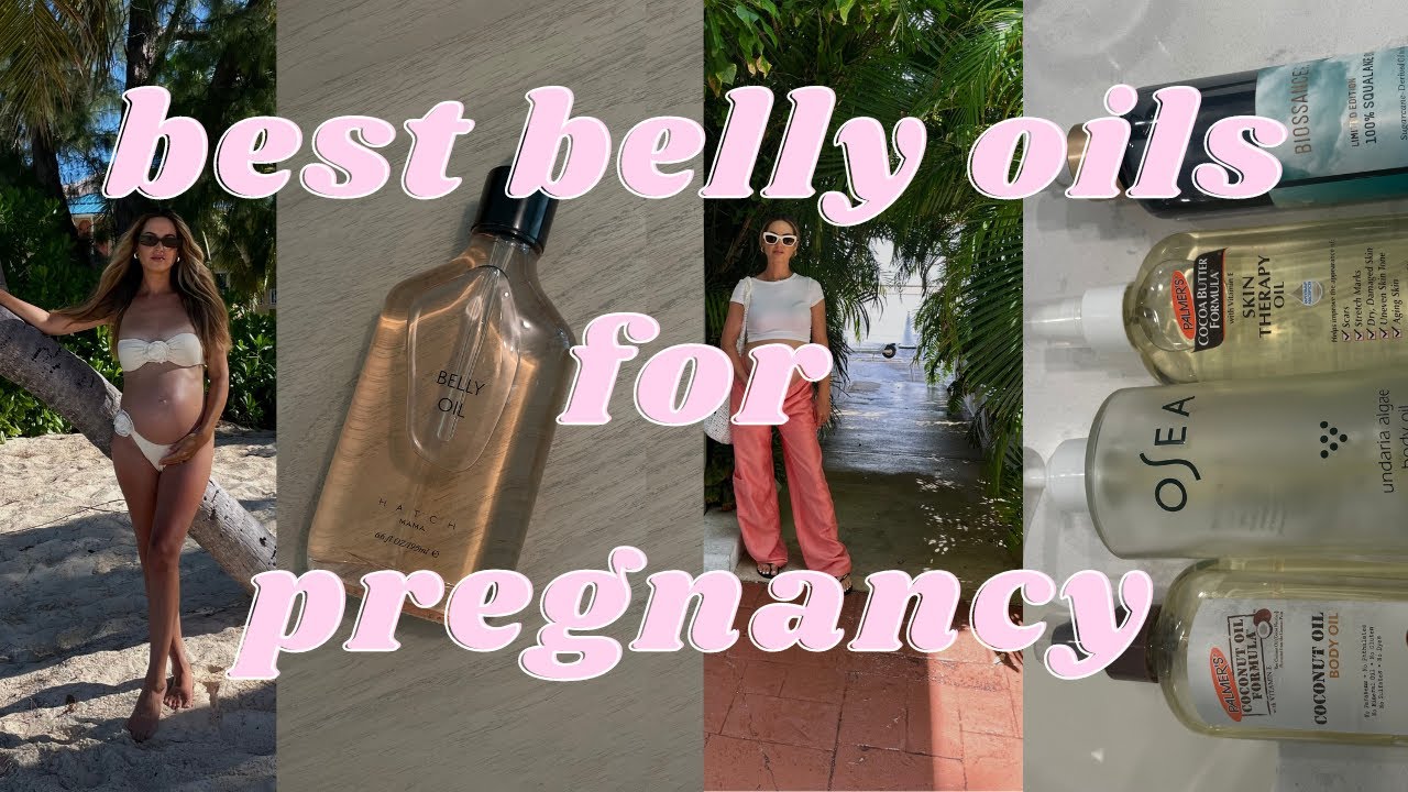 PREVENTING STRETCH MARKS IN PREGNANCY | top 7 belly oils tested!