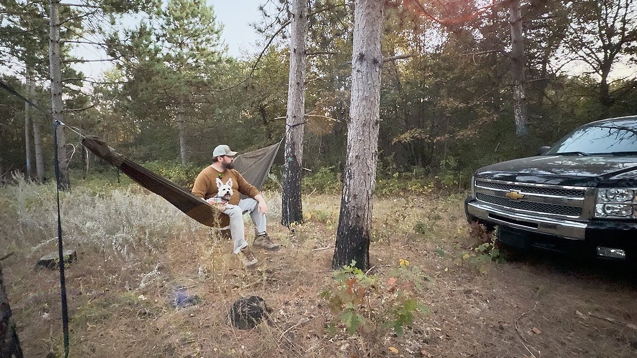 Truck Camping in High Wind