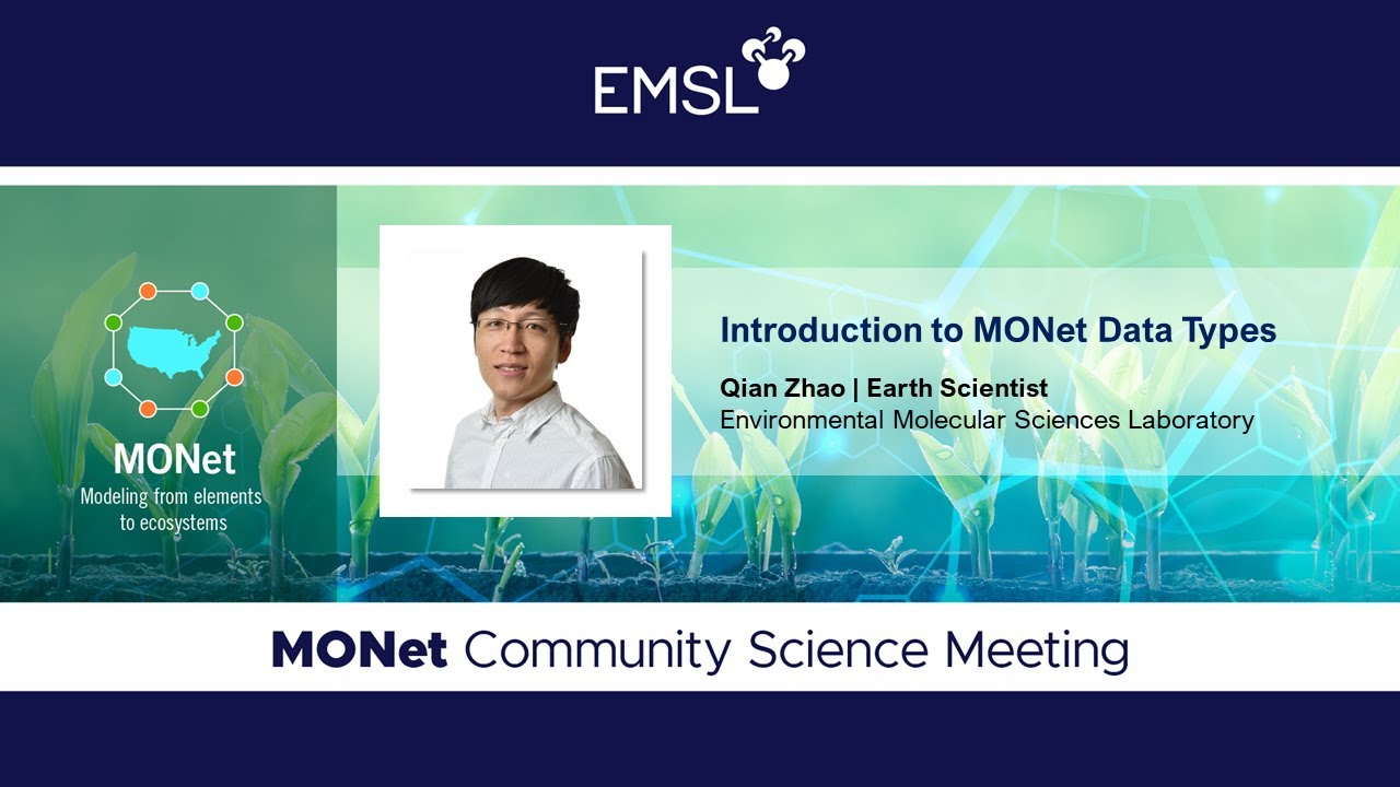 Introduction to MONet Data Types | 2023 MONet Community Science Meeting