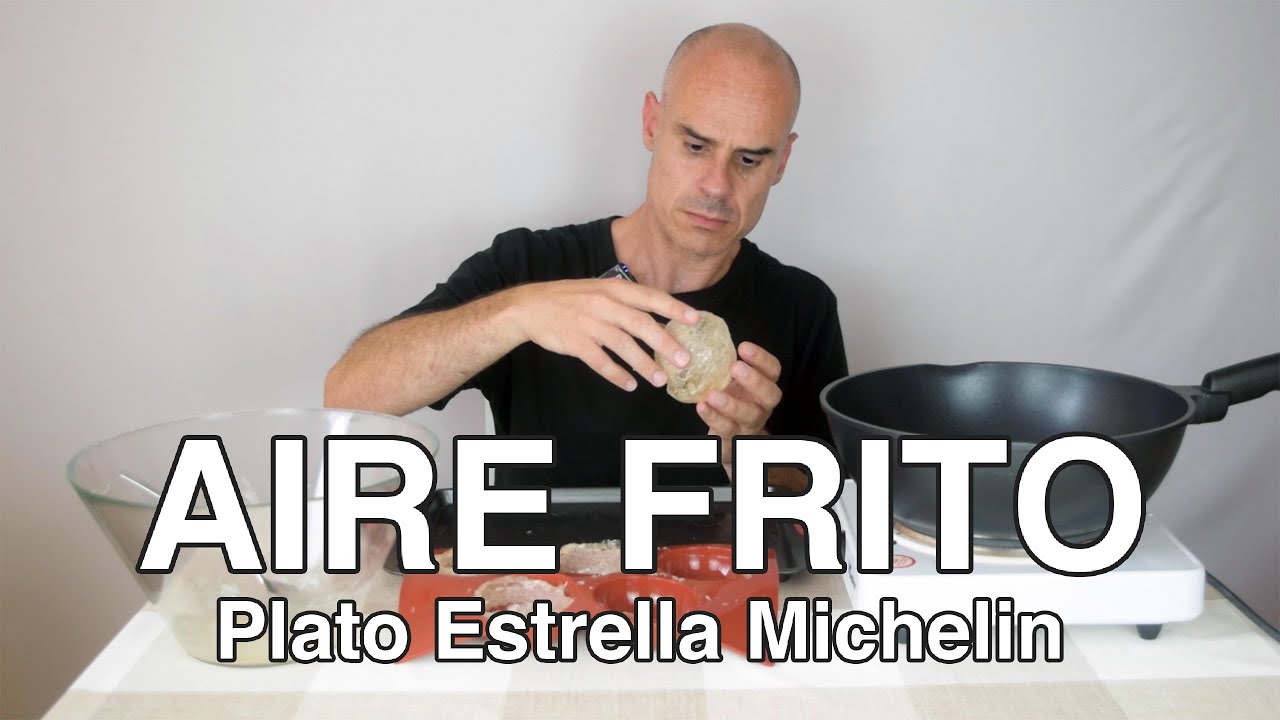 ¿SE PUEDE HACER “AIRE FRITO”? 🤯 Recreé el plato Michelin más extraño