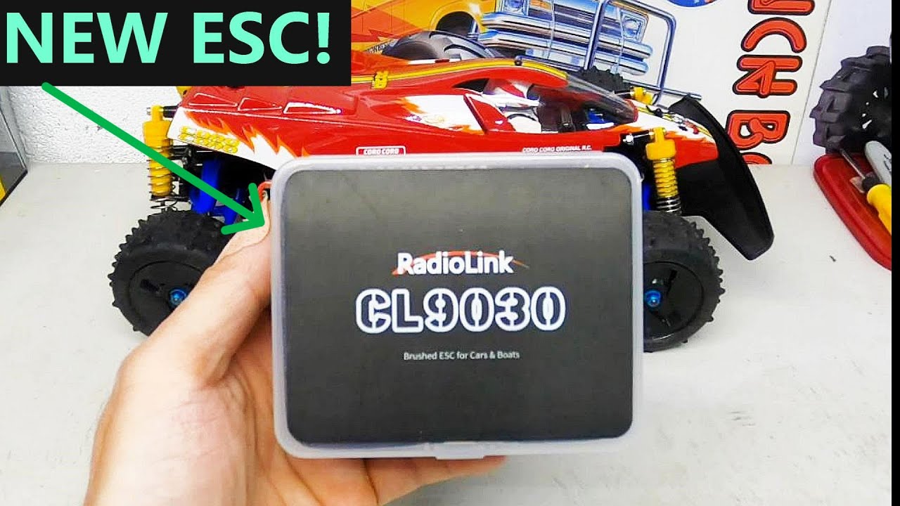 RADIOLINK CL9030 RC ESC Install , Tamiya Fire dragon buggy