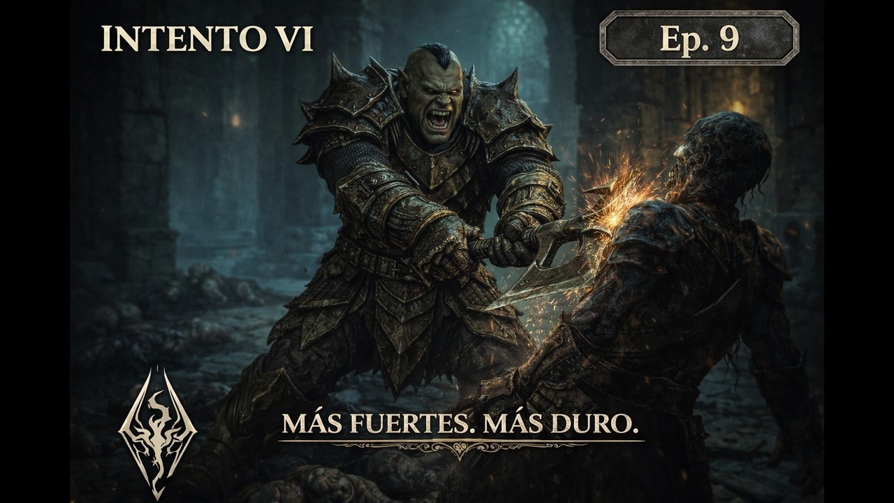 Skyrim Permadeath VY. 9. Más fuertes. Más duro.