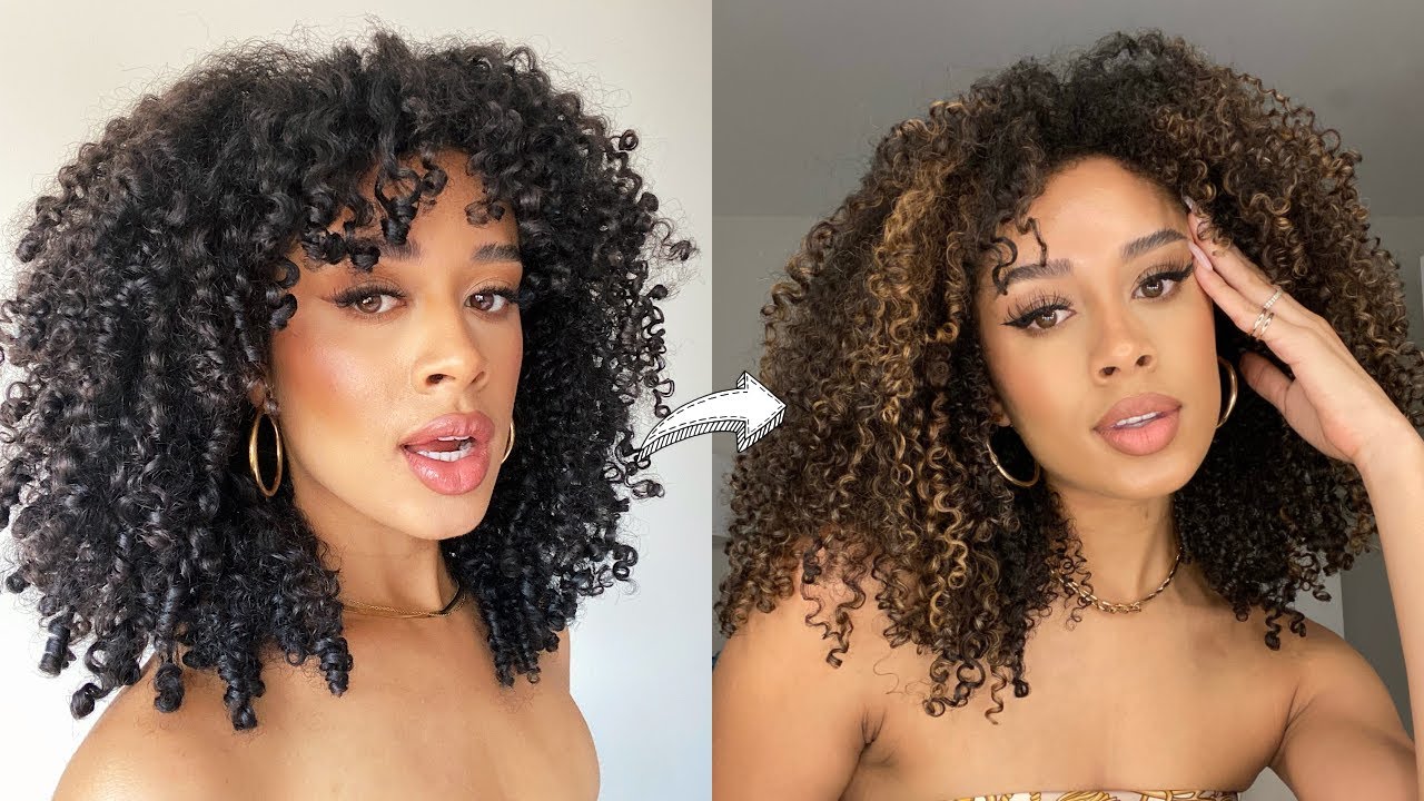 Getting Highlights On My Curly Hair For The First Time