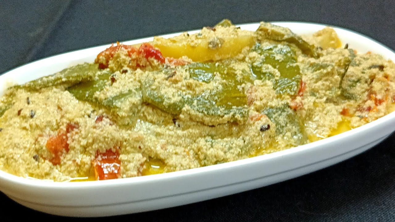 এভাবে সিম পোস্তো খেলে মুখে লেগে থাকবে /sim posto @sankariskitchen1 