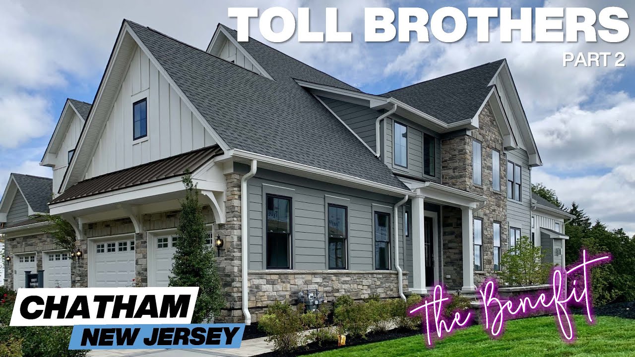 Toll Brothers Enclave at Chatham NJ Luxury Model Home Tour | Suburbs of New York City | Part 2
