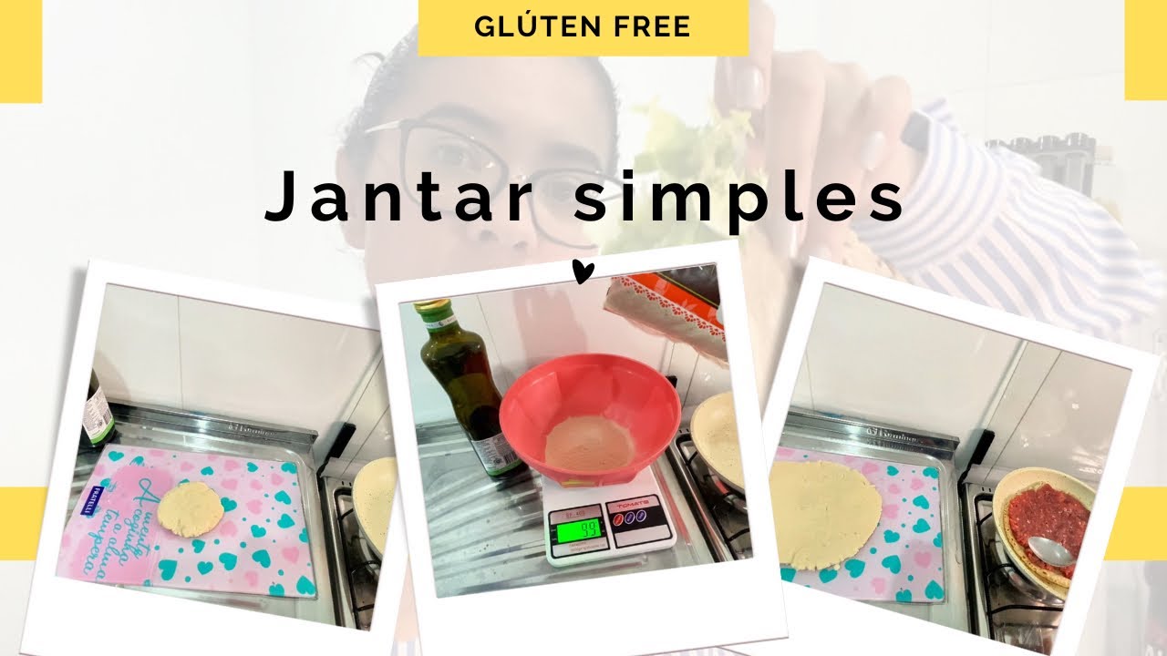 Receita simples para o jantar | Morando Sozinha #zerogluten #glutenfree 