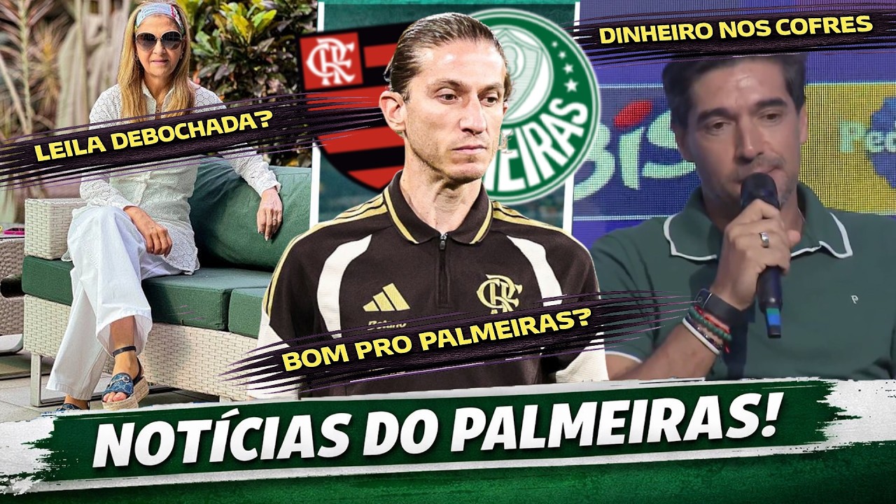 LEILA CUTUCA O FLAMENGO E PALMEIRAS ALCANÇA RECORDE FINANCEIRO IMPRESSIONANTE