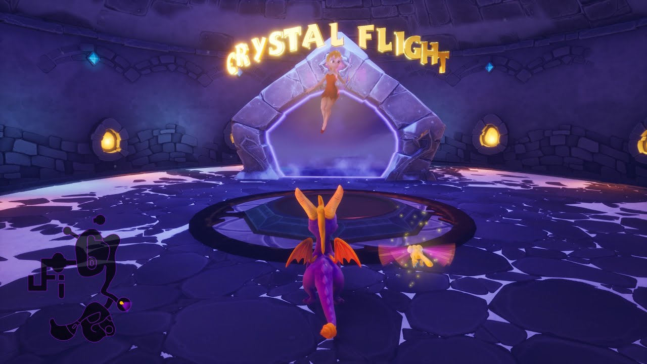Spyro The Dragon - Crystal Flight & Hot Wings 2 Trophy