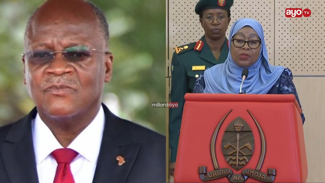 VIDEO: RAIS SAMIA AGUSIA AWAMU YA JPM  'MWENZIE ALIKUWA AKISEMA LAKINI SAMIA HAJATUMBIA'