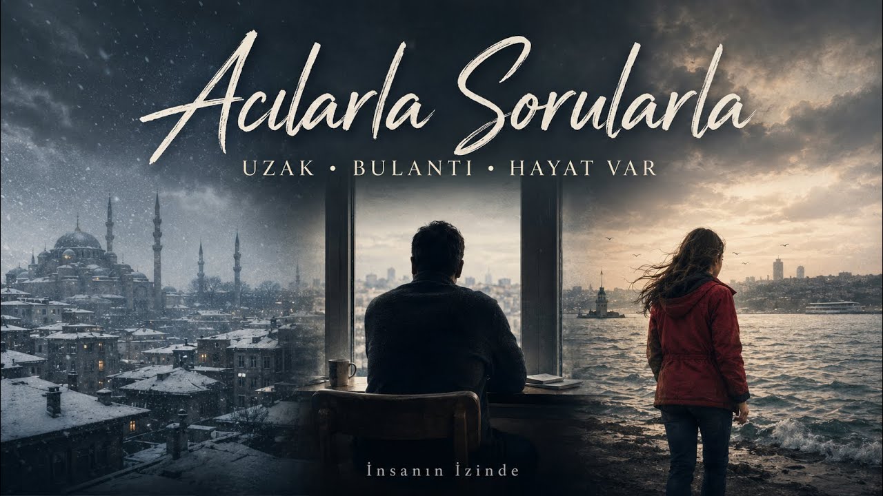 Acılarla Sorularla | Uzak • Bulantı • Hayat Var Kolajı