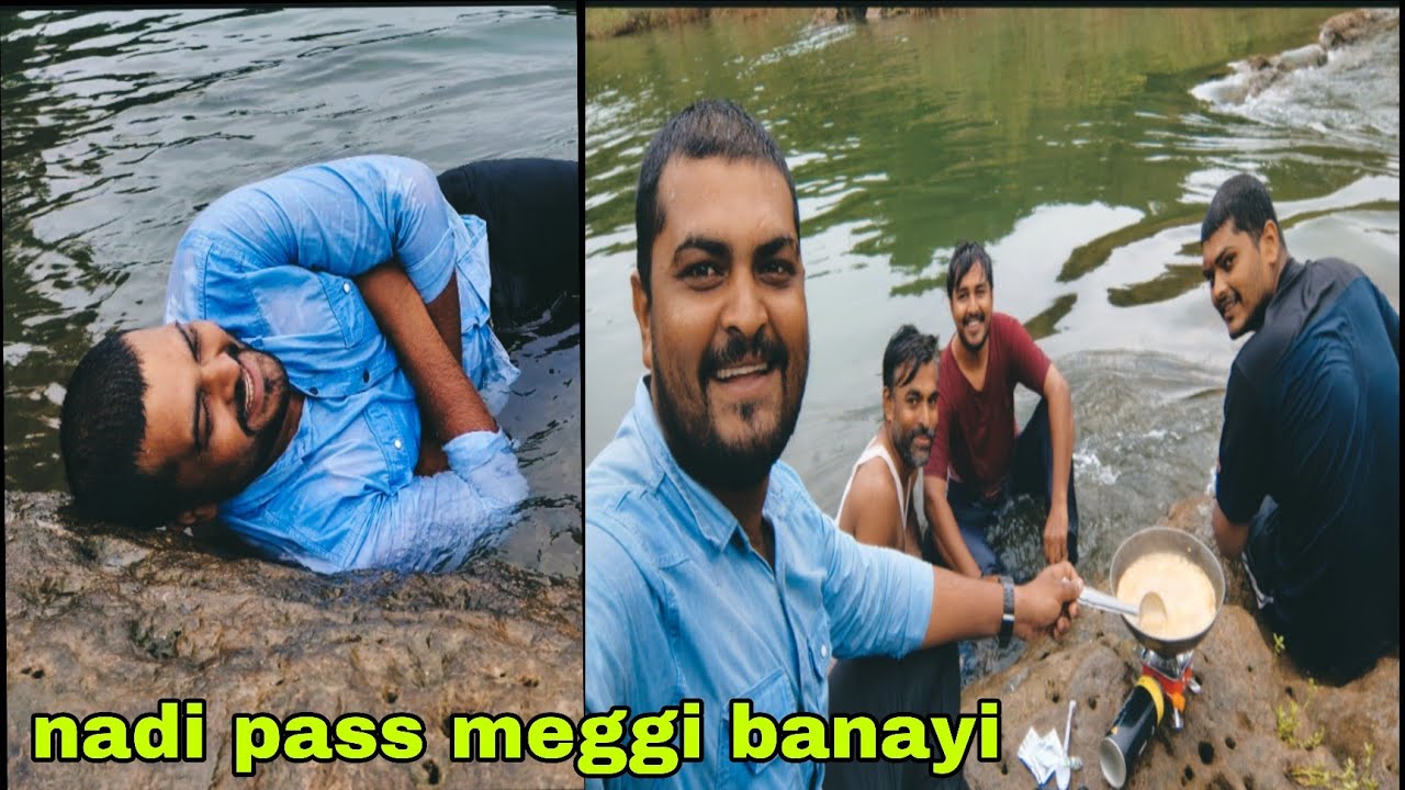 River ke pass meggi banakar khane ka maja hi kuch or he.