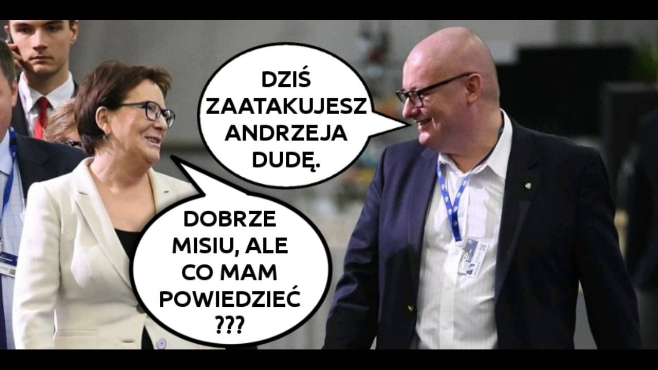 Premier Kopacz i jej pilot Kamiński 