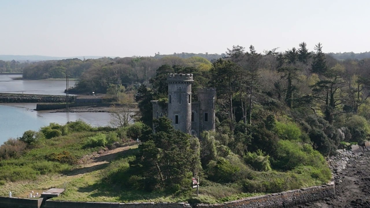 Aerial Tour of Cork Harbour & Fota Castle | Hidden History from Above