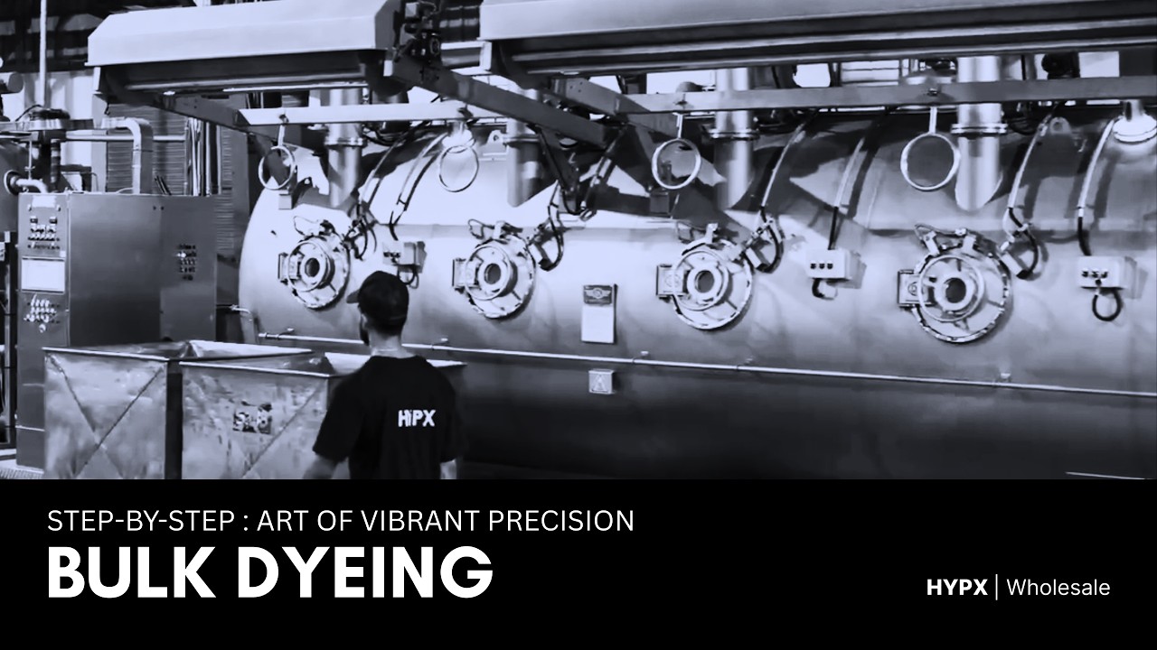 INDUSTRIAL BULK DYEING