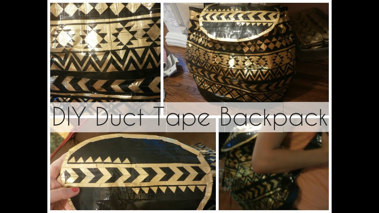 DIY Duct Tape Backpack