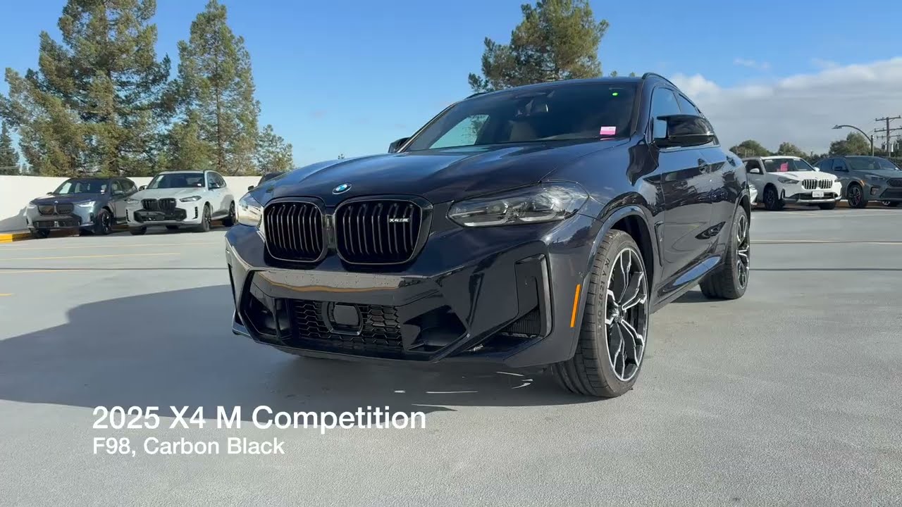 Наш последний конкурс X4 M: Carbon Black | 4K