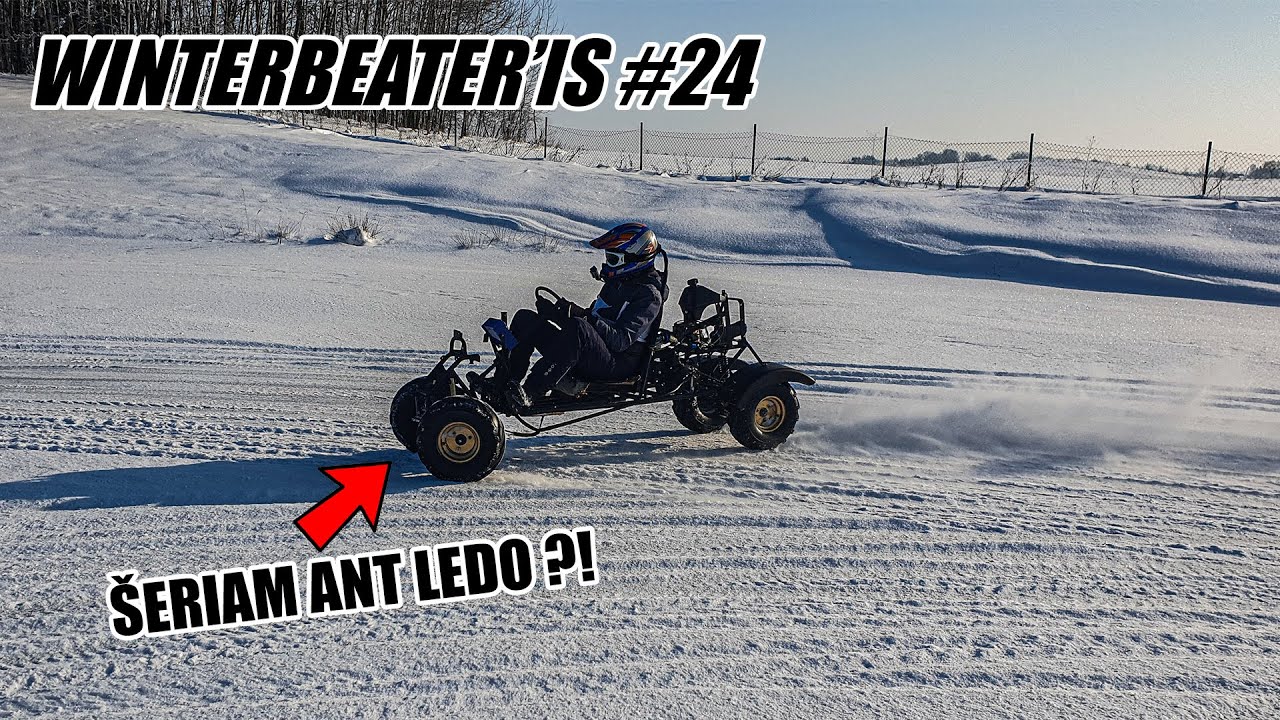 WINTERBEATER'IS #24 | Tvarkom Beater'į Po Įvykio. Testuojame Ledą Su Beater'iu.