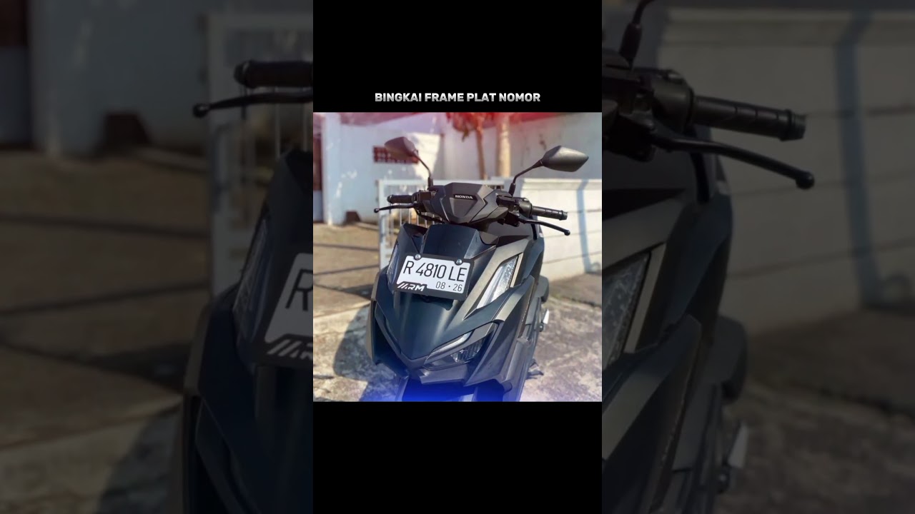 BINGKAI FRAME PLAT NOMOR JDM order cek link di bio cari produk no 100