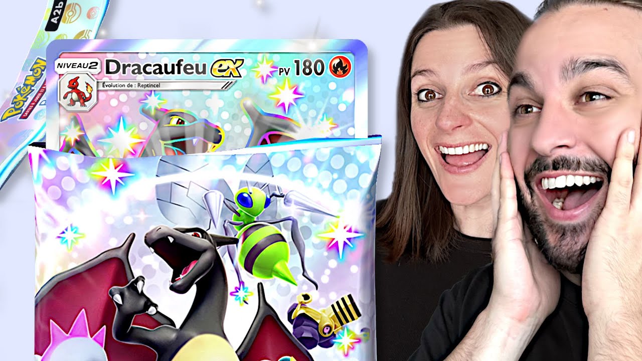 On pack DRACAUFEU SHINY sur POKÉMON TCG POCKET ! ( et pas que ... )