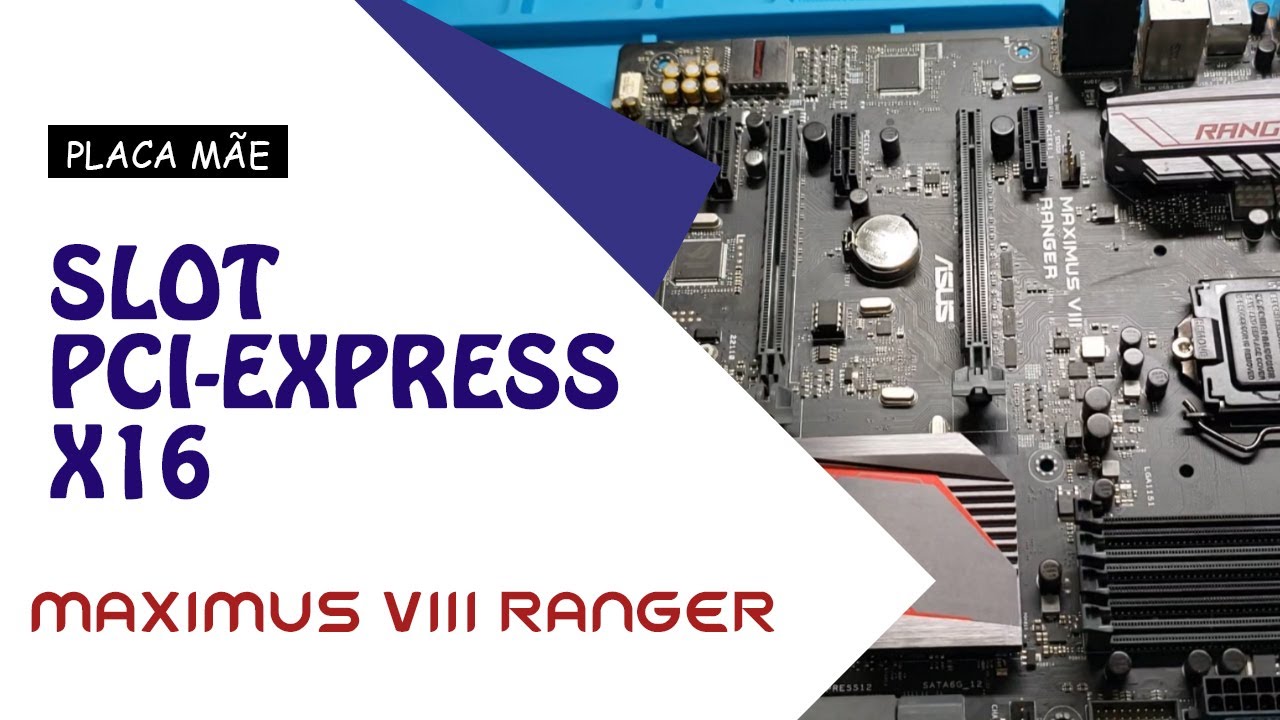 PLACA MÃE NÃO FUNCIONA SLOT PCI-EXPRESS X16