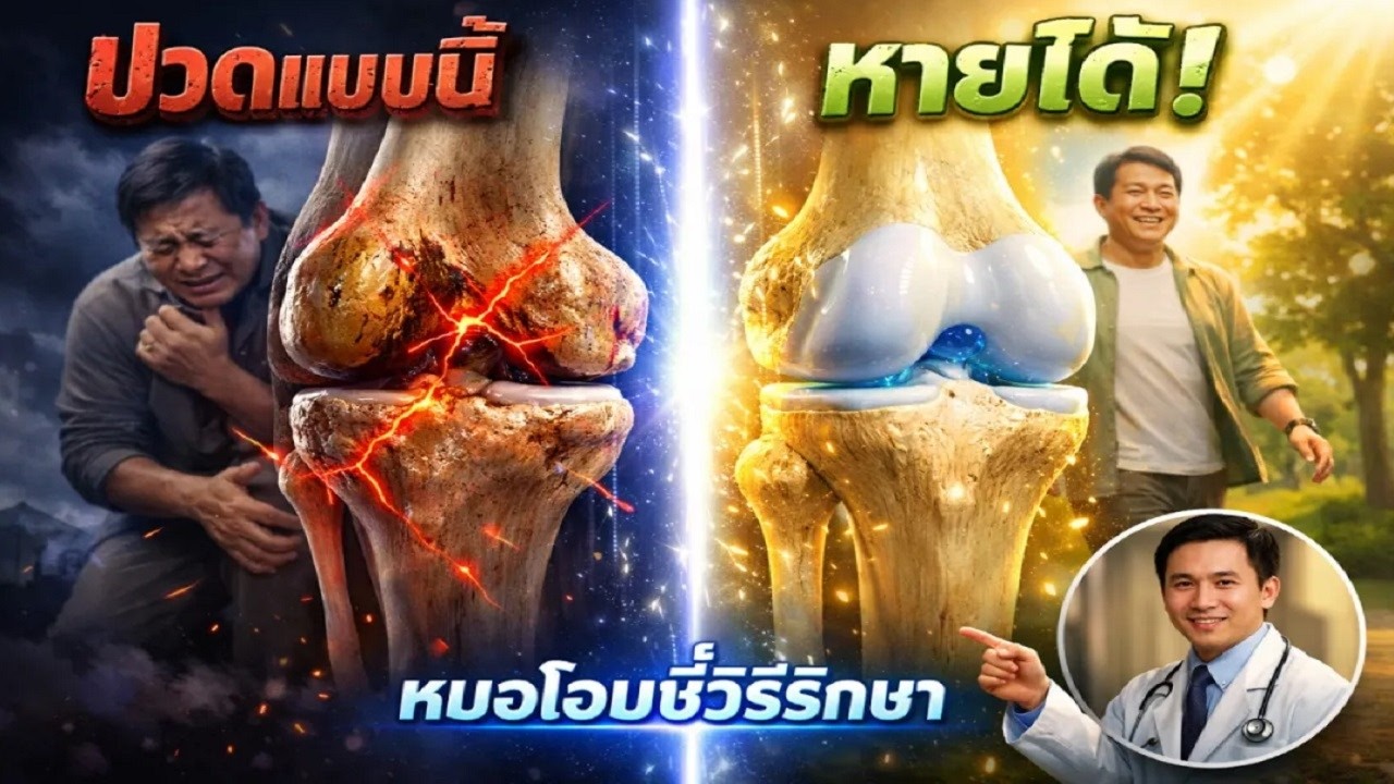ปวดเข่า ห้ามทำ 5 อย่างนี้! | สาเหตุและวิธีรักษา ที่หมออยากบอก