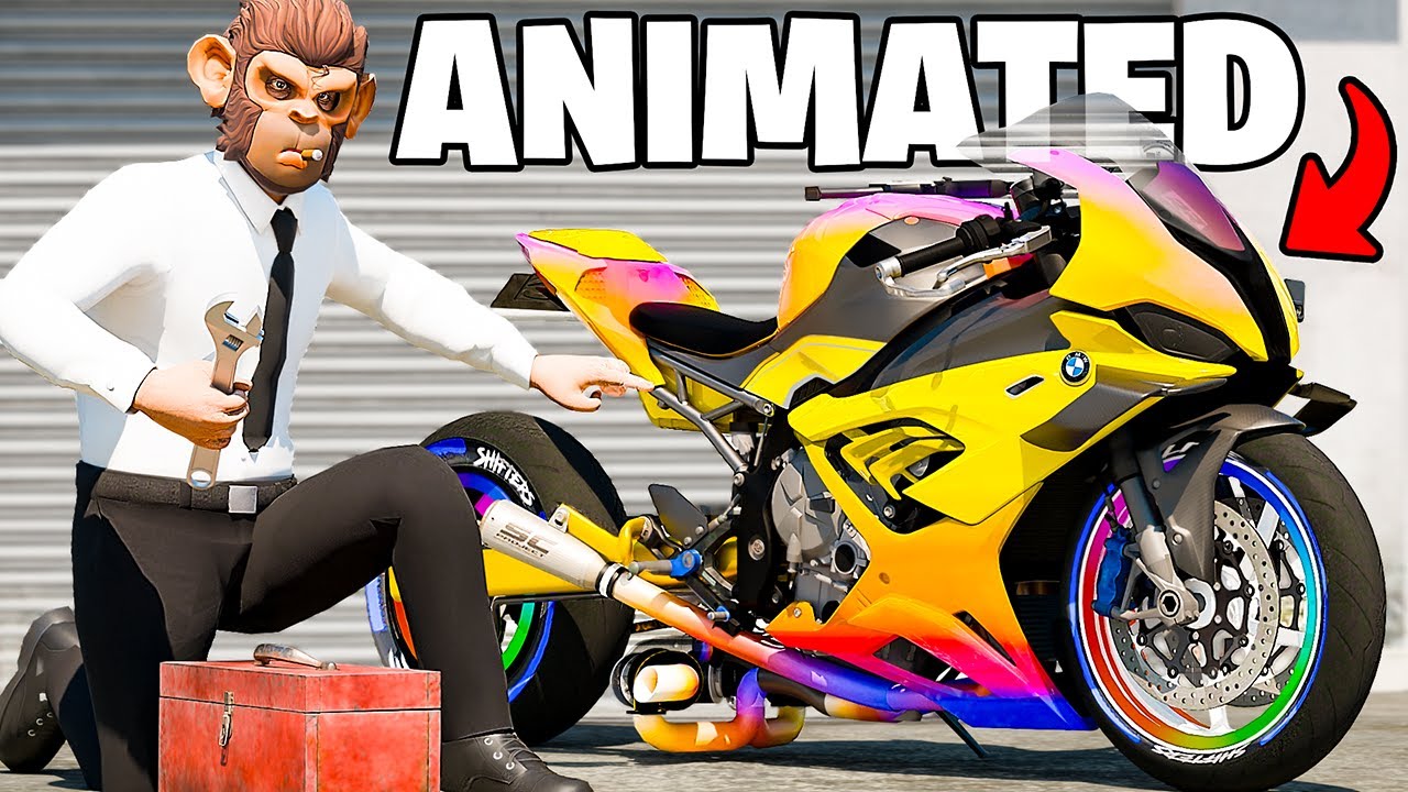 Restoring Abandoned BMW Big Bike from Black Market sa GTA 5