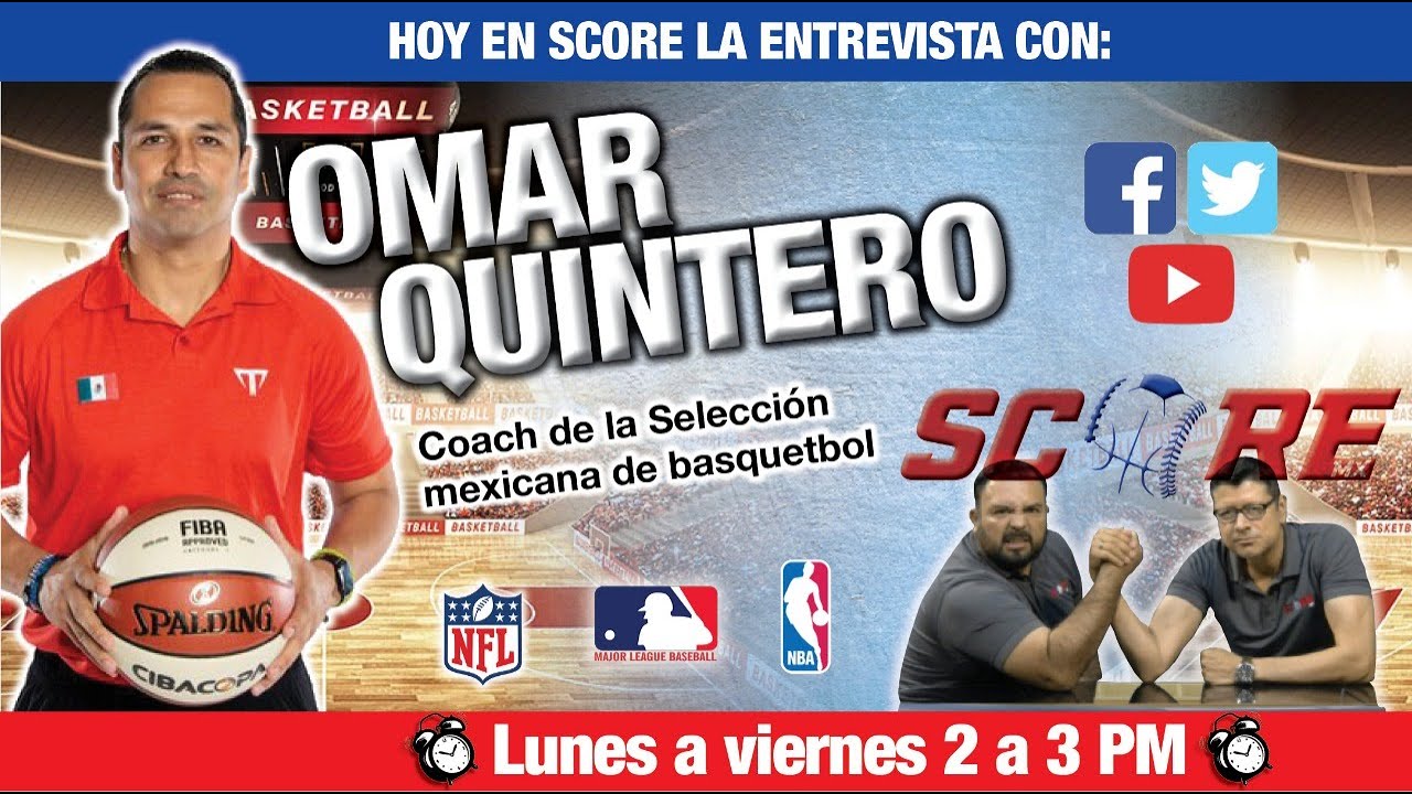 Entrevista con Omar Quintero en FM Score