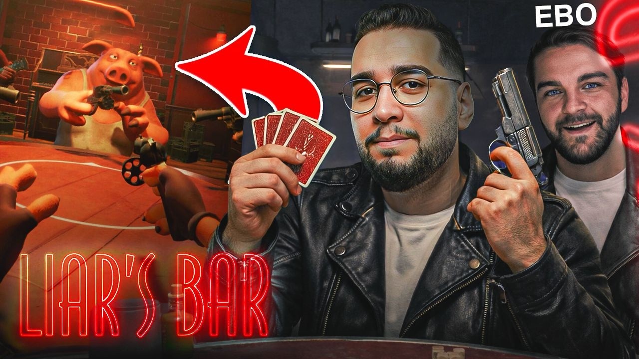 EN İYİ BLÖFÜ YAPAN KAZANIR! BOL ROLEPLAYLİ RULET! | LIAR'S BAR @Ebonivon