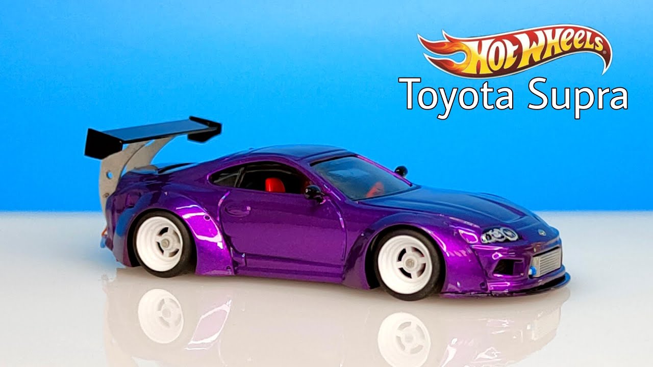 CUSTOM HOT WHEELS TOYOTA SUPRA