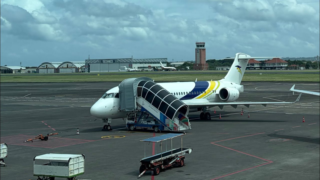 TRIP REPORT | TRANSNUSA ARJ21 DENPASAR-LOMBOK [ECONOMY CLASS] | 8B-5256