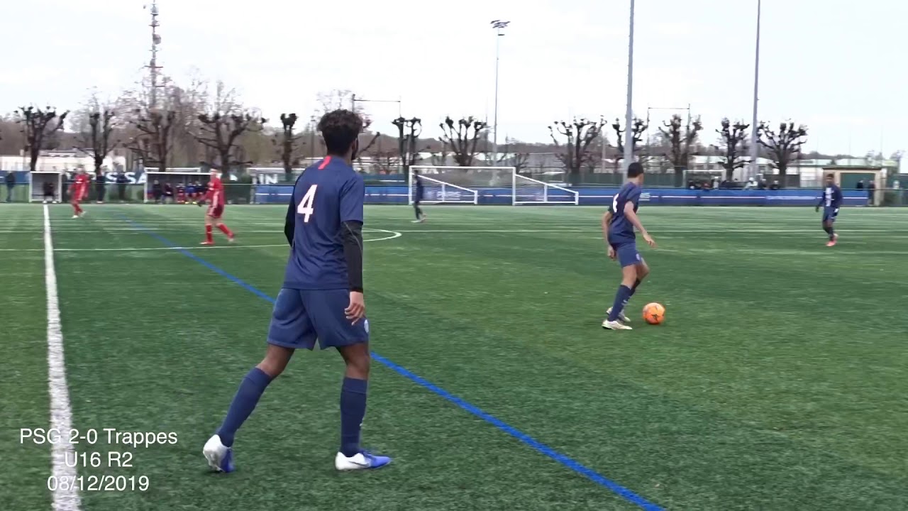 PSG vs Es Trappes U16 08/12/2019