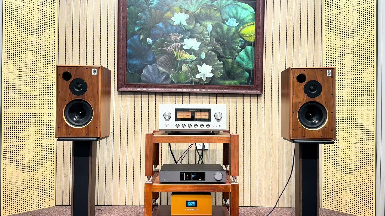 | Luxman L590Ax Class A | Loa Harbeth M30.2 XD |