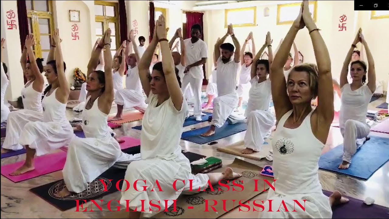 Yoga Class in English - Russian, Yoga Teacher Training, 200 hour, 300 Hour, Yoga Retreat & Therapy.