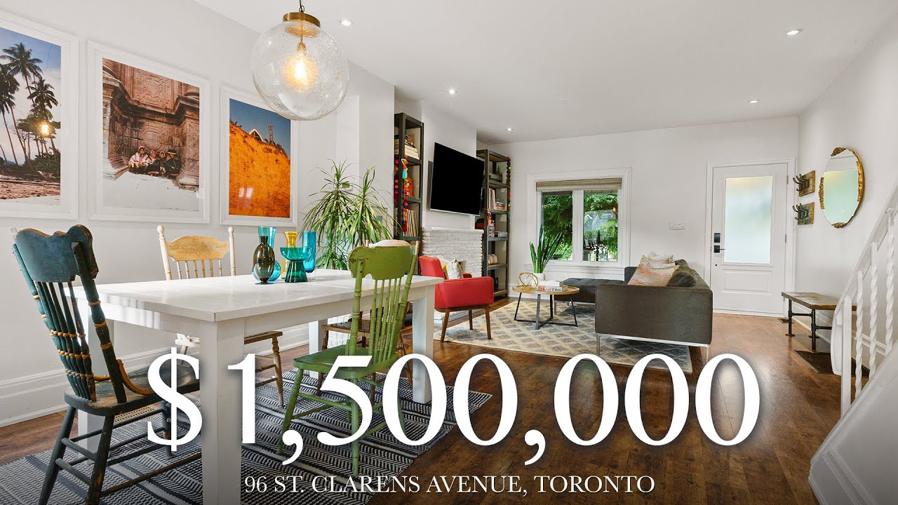 $1,500,000 Spacious Downtown Oasis - 96 St. Clarens Avenue, Toronto
