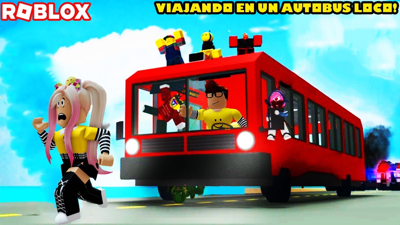 Nos Vamos De Viaje En El Peor Autobús Loco Random Y Mas Divertido De Roblox! JAJA! 😄😄