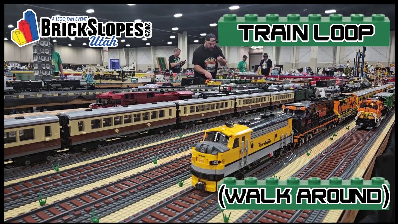 Train Loop at BrickSlopes UT 2025