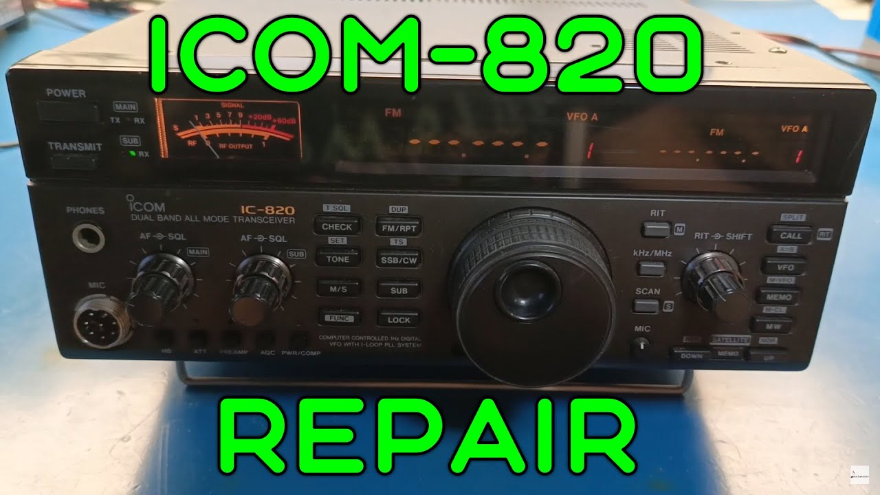 ICOM IC-820 PLL repair
