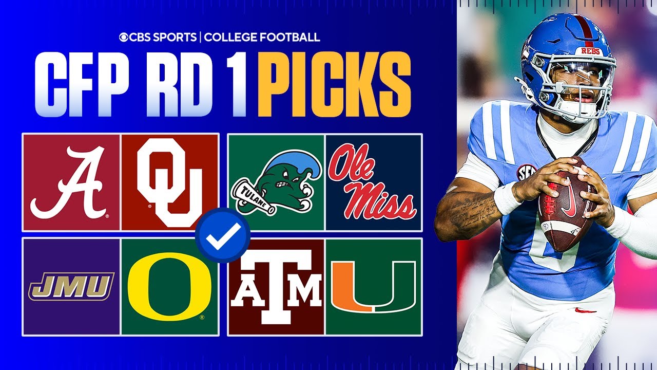 College Football Playoff Round 1 Best Bets | Picks, Matchups & Why They Win
