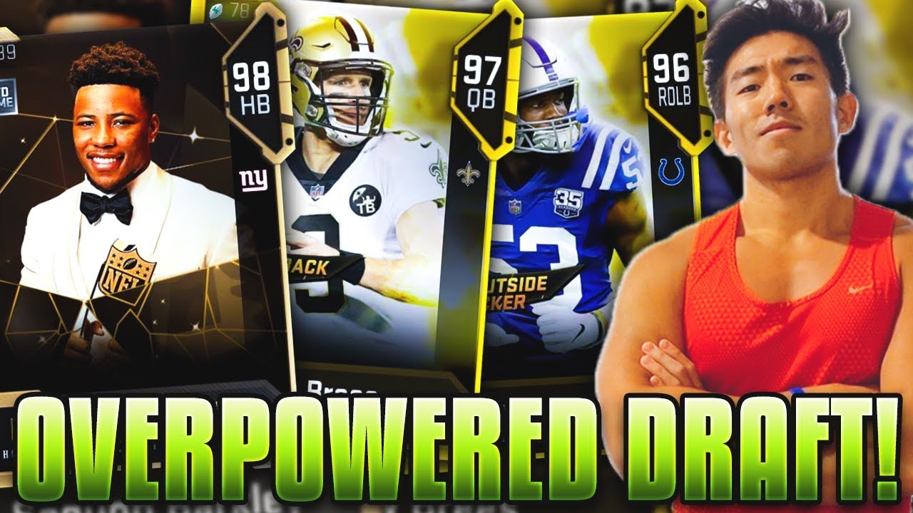SUPER STACKED DRAFT! MY BEST DRAFT! Madden 19 Draft Champions