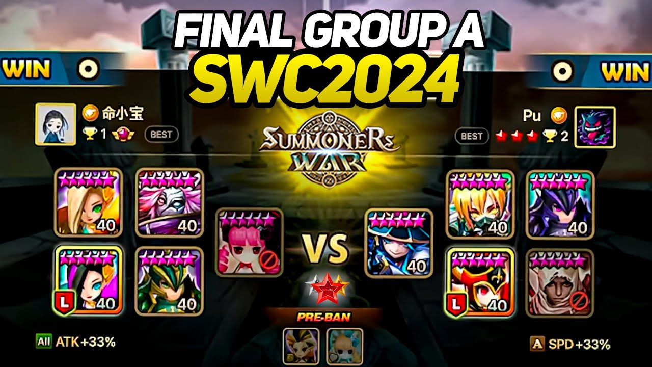 KELIANBAO vs PU (BO5) | FINAL | SWC2024 APAC Preliminary Group A in Summoners War
