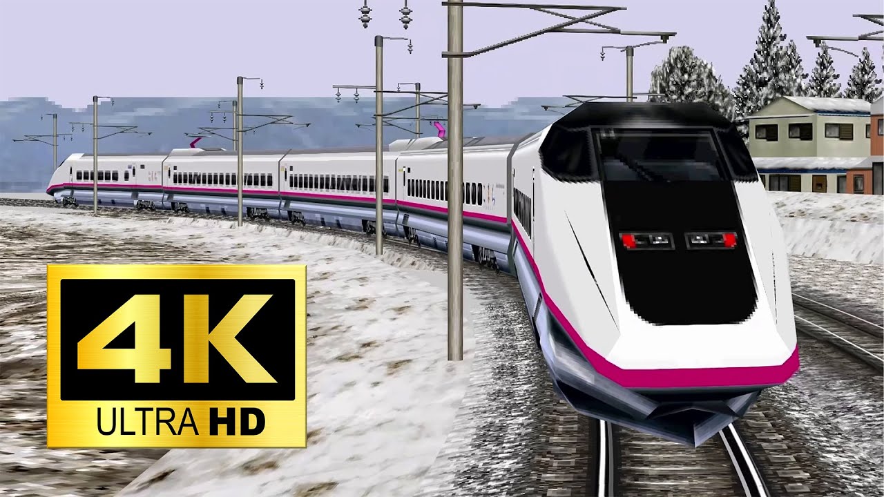【4K/60fps】こまちを高画質化してみた【電車でGO! 3000番台】
