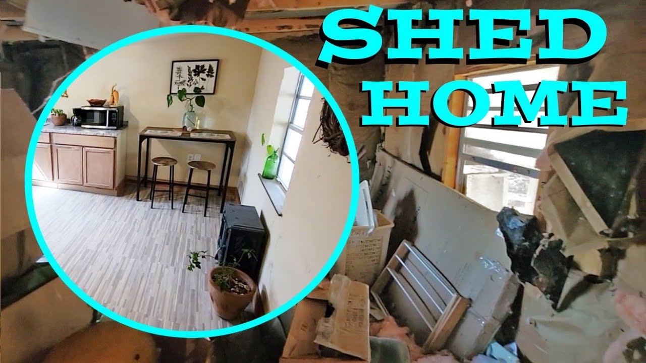 12x24 SHED 2 HOME Conversion