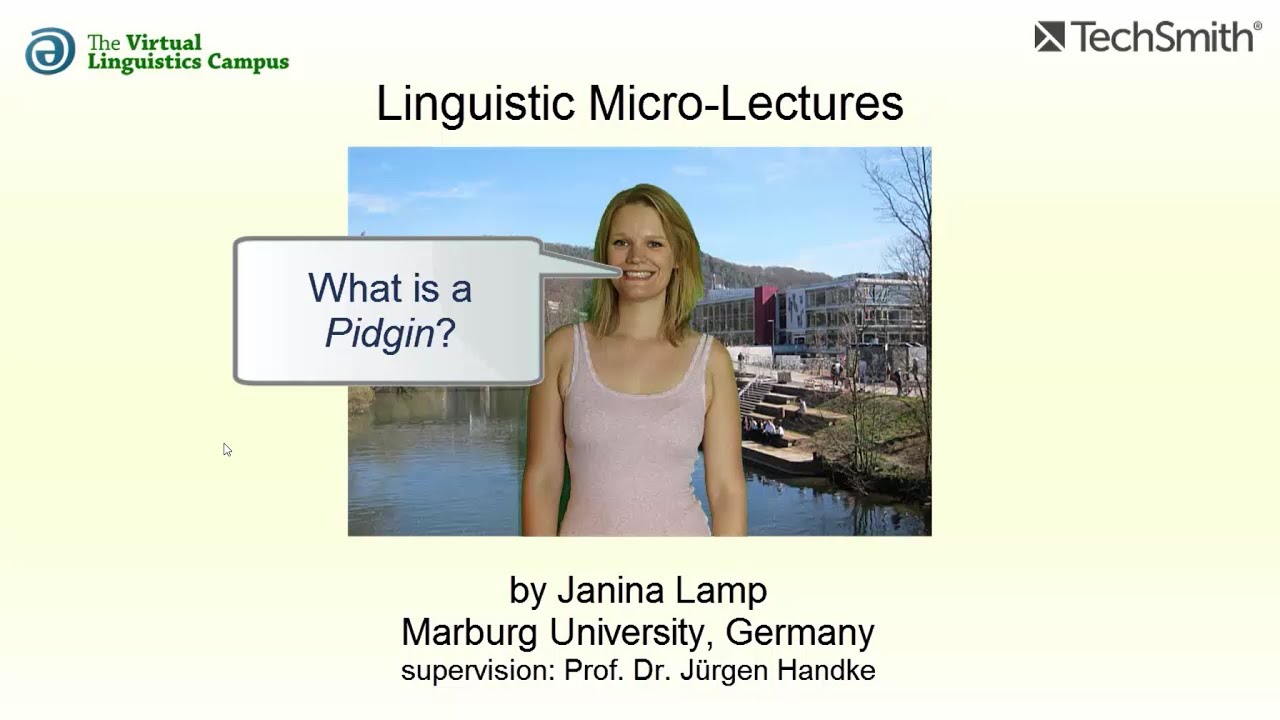 Pidgin ☆ Linguistics Lecture