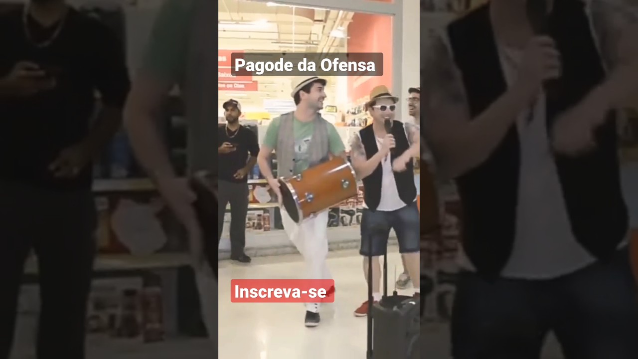 Pagode da Ofensa na escada Rolante! Parte 2 #pagodedaofensa #viral #viralvideo #shorts